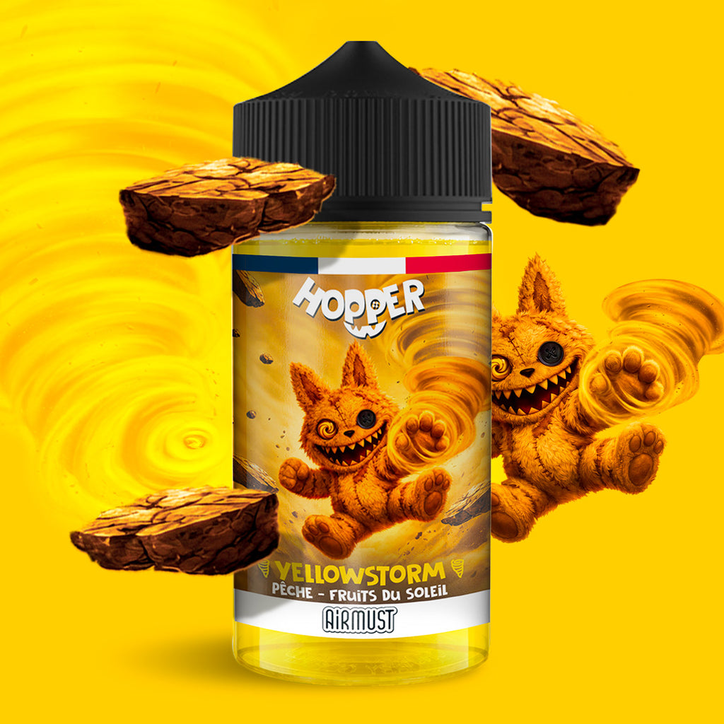 HOPPER • Yellowstorm — E-liquide 200ml | Airmust