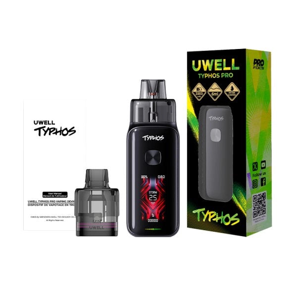 PACK POD TYPHOS PRO 6ML 3000MAH - UWELL